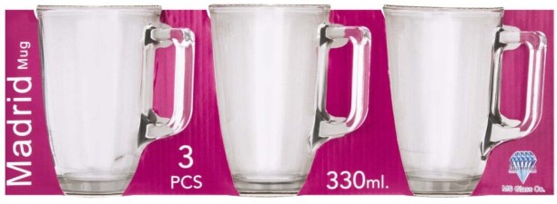 No Brand Madrid Glass Coffee Mug