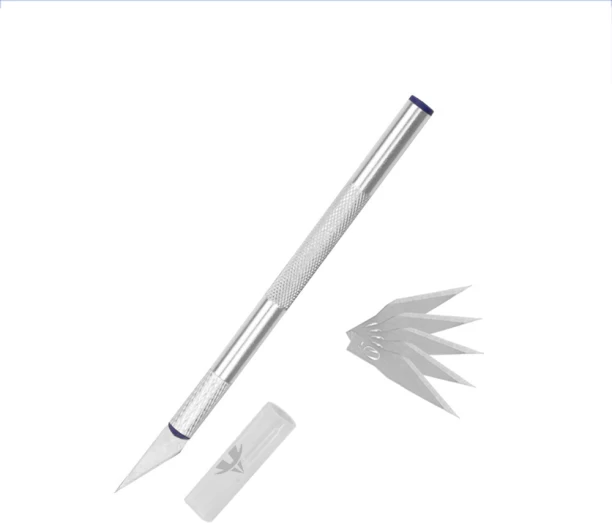 ALANES Precision Knife Exacto Knife with 5 Blades Art Work Cutting Tool 1 Multi-utility Knife