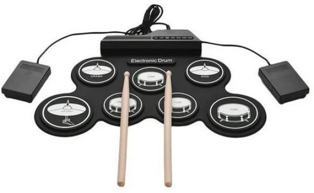 MEG2 7 Pads Electric Drum Set Drum