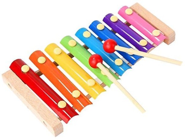 Embellished Wooden Musical Toy for Kids Xylophone