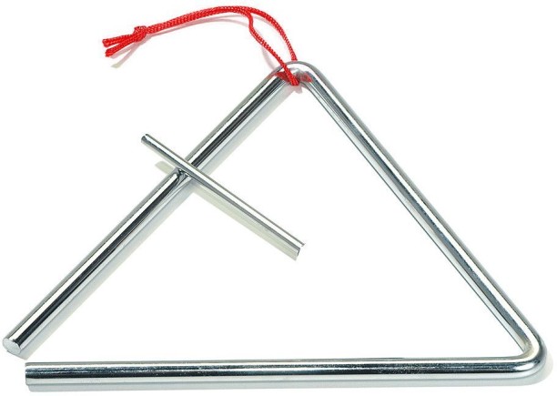 Musicube 5" Triangle Music Instrument - Each Other Musical Instruments Toy