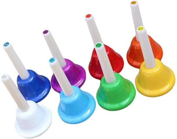 Musicube 8 Tone Coloured Bells - Set Of 8 - Music instrument Other Musical Instruments Toy