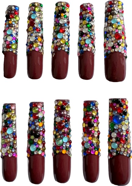 starry Press on nail