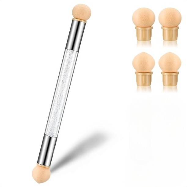 Aurora Products Nail Art Ombre Sponge Tool Brush