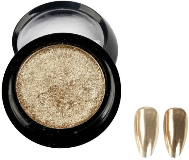 Aurora Products Solid Metallic Mirror Powder Nail Art - Champagne