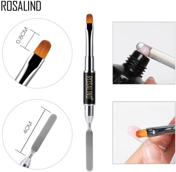 Rosalind Double Sided Polygel Brush Nail Brush