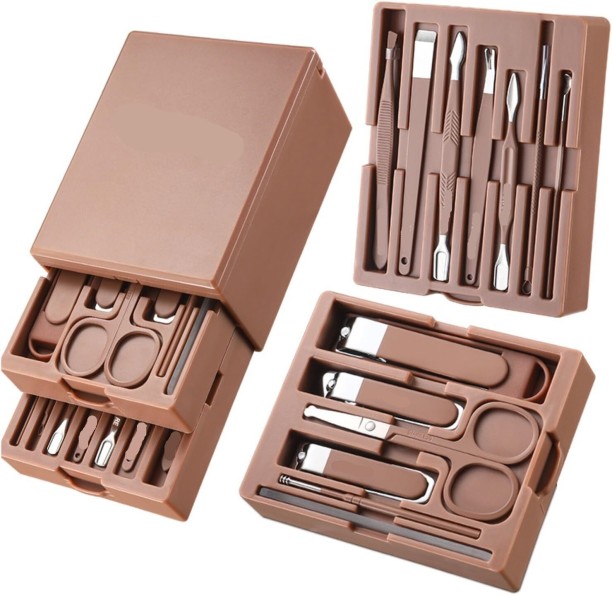 Flycross Manicure Set 13-Piece Nail Clippers Set Trimmer