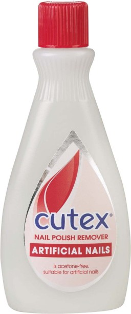 Cutex Nail Polish Remover Artificial Nails Acetone Free