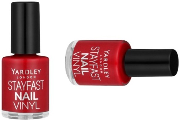 Yardley Stayfast Nail Vinyl Miss Scarlet 10ml