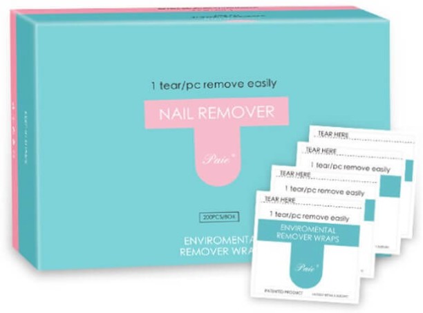 Aurora Products Gel Remover Sachets (200 Pieces) Nail Sanding Pad