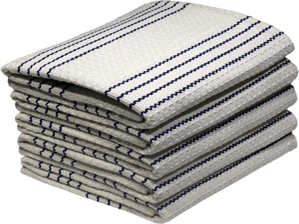 Bunty's Kitchen Towel Kitchen Towel - Design 2428 - 041x067cms - (05 Pc Pack) Ghost Gray Cloth Napkins