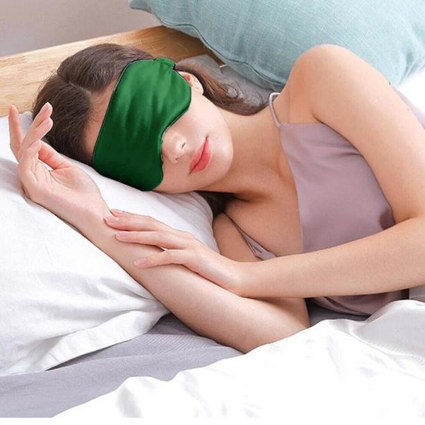 ALANES Silk Double-Side Shading EyeShade Sleeping Eye Mask Eye Shade