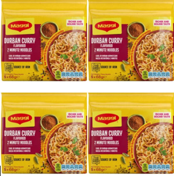 Maggi Durban Curry Flavoured Instant Noodles