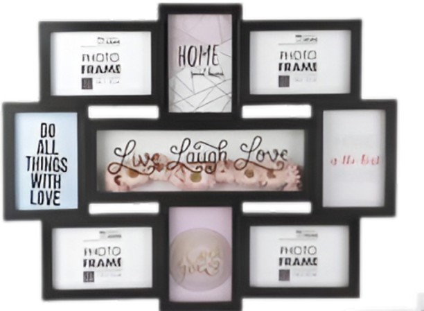 AZ Décor Plastic Wall Photo Frame