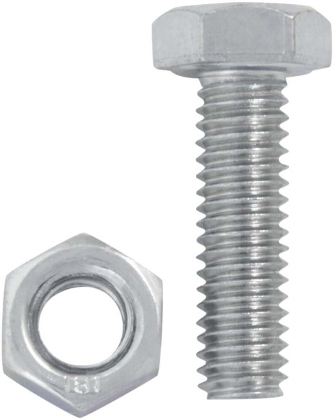 ALL PLUG Nut & Bolt Set Hexagon 6.0 x 20 mm