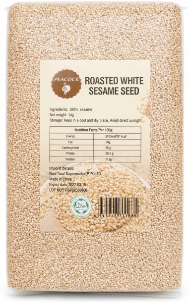Peacock White Roasted Sesame Seed Seed