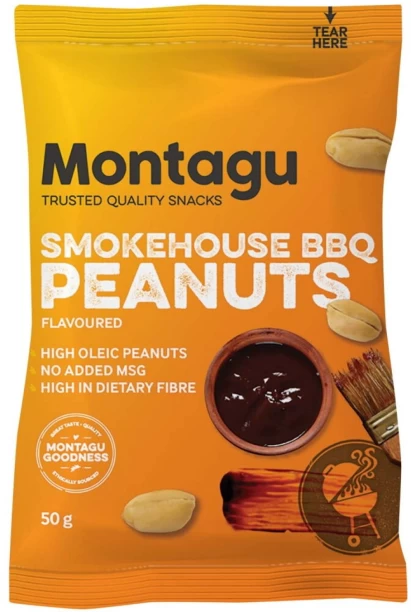 Montagu Smokehouse BBQ Flavoured Peanuts