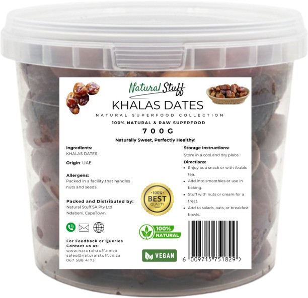 Natural Stuff Khalas Dates Khalas dates