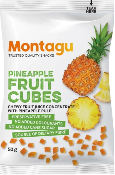 Montagu Fruit Cubes Pineapple