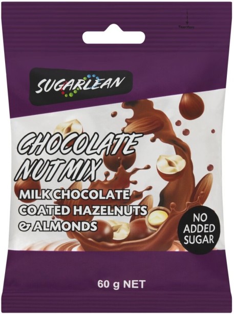 Sugarlean Chocolate Coated Mut Mix