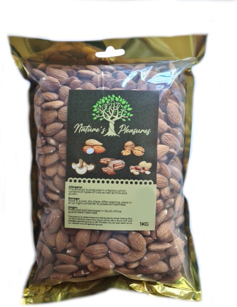 Natures Pleasures Raw Almonds Raw