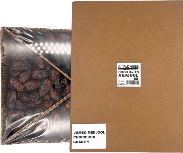 Pak Foods Fresh Jumbo Medjool Dates Grade 1 Medjool Dates