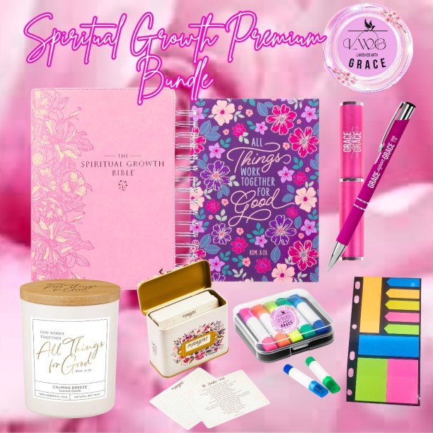 Lavished With Grace Lavished With Grace Spiritual Growth Premium Bundle  Office Set