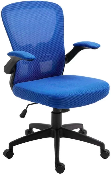 Fine Living ErgoPrime Office Chair - Black/ Blue Office Arm Chair
