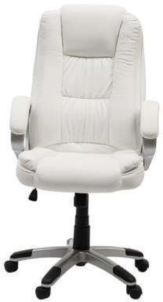 GOF Furniture Amo White Office Chair Office Adjustable Arm Chair