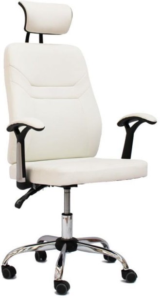 SMTE Comfortable PU Leather Office Chair Office Executive Chair