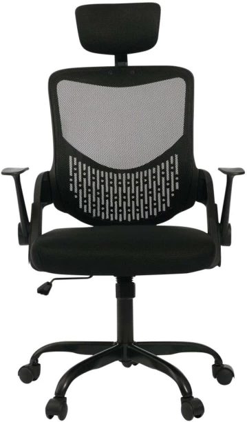 Everfurn Silicon Ergo Office Adjustable Arm Chair
