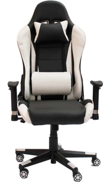 GOF Furniture 822 Falcon Series PC Chair, White Office Adjustable Arm Chair