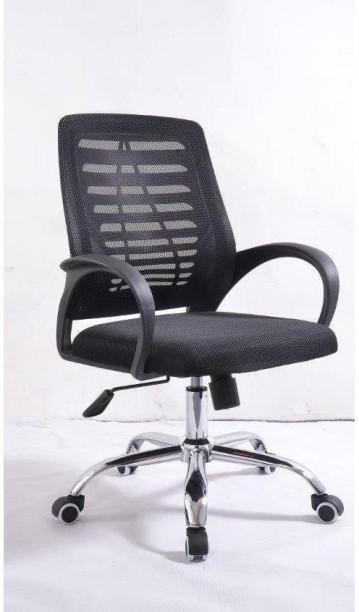 Tocc Ital Mesh Office Chair black Mid Back Office Adjustable Arm Chair
