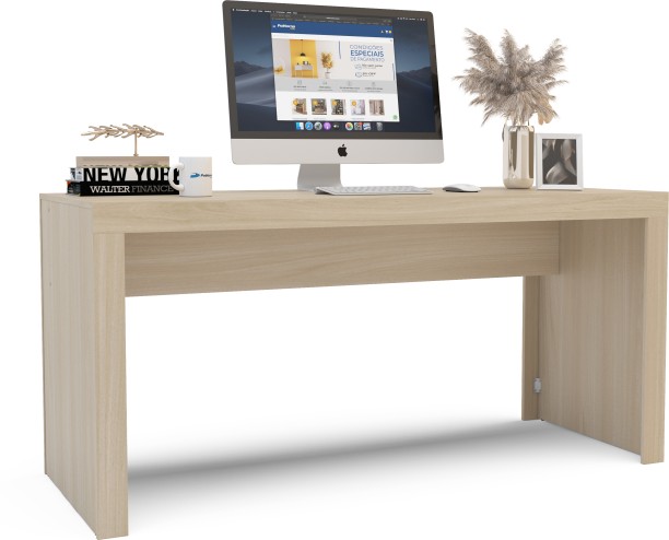 Click Furniture Clean Oak Office Desk Office Table