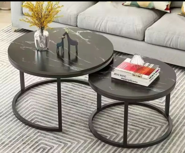 MIMMIE94 NESTING COFFEE TABLE TWO PIECE Multipurpose Table