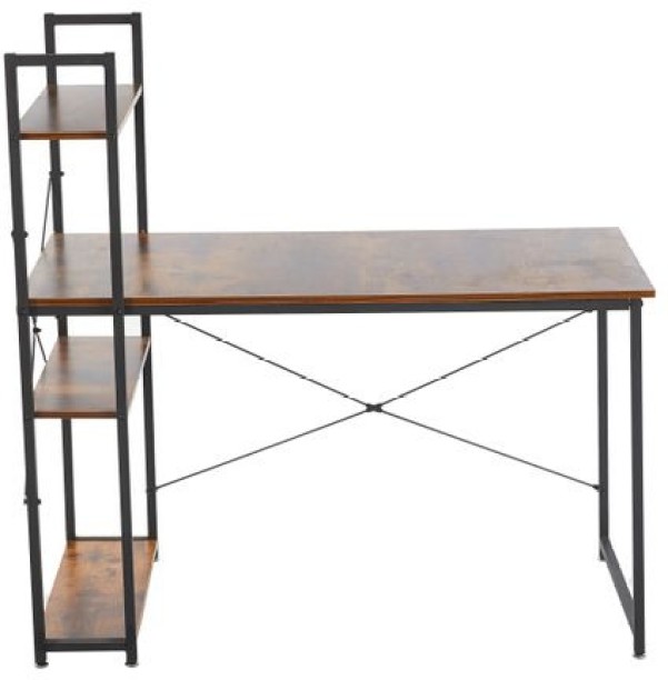 top sale trader Computer Table Student Desk Office Workstation with 4 Shelves Office Table