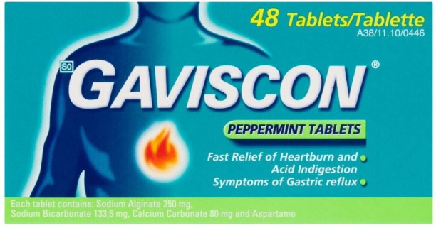 Gaviscon Peppermint Tablets Tablets