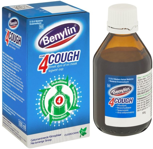 Benylin 4 Cough Syrup Liquid