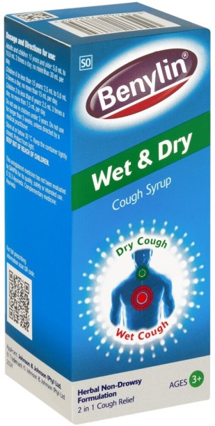 Benylin Wet And Dry Cough Syrup Liquid