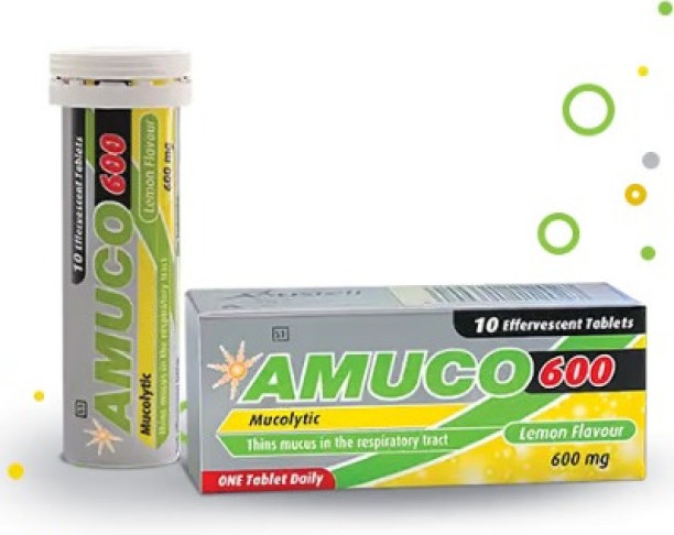 Amuco 600 - Thins mucus in the respiratory tract Tablets