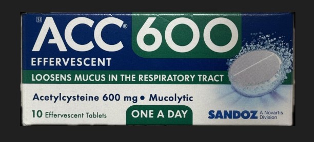 Sandoz ACC 600 - Effervescent tablets - 10's Tablets