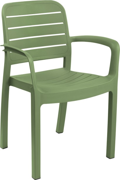 Goldsun Clifton Safari Chair Sage Green Polypropylene Cafeteria Chair