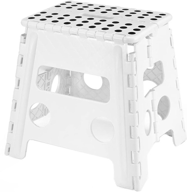 SHENTAI Non-Slip Folding Step Stool, Height Heavy Duty Foldable Stool for Adults Kids, Plastic Step Stool Camping Stepping Stool Stool