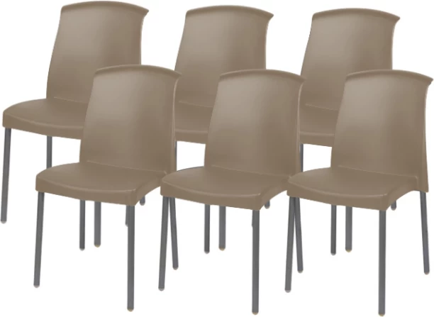 North20 6 Kalahari Jenny Plastic Patio Dining Chair