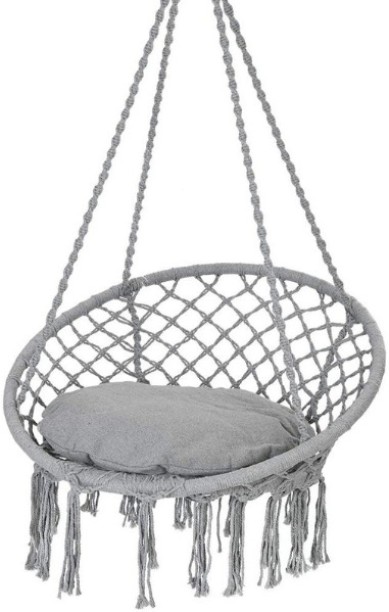 Generic 288Gray Fabric Hammock Chair