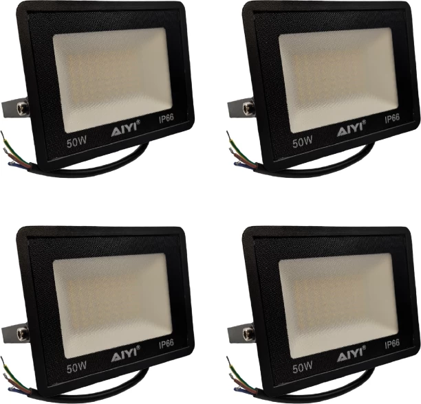 AIYI 4-Pack 50W LED Flood Light AY399-008 Flood Light Outdoor Lamp