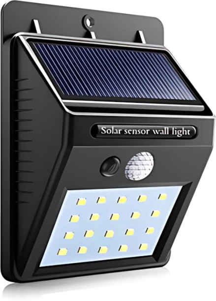 GENERIC BRAND SOLAR MOTION SENSOR LIGHT PIR SENSOR + CDS NIGHT SENSOR Flood Light Outdoor Lamp