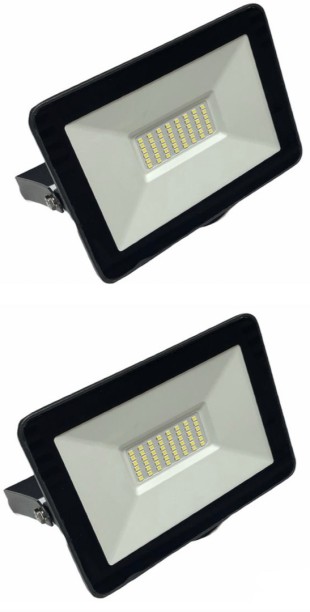 Hellotoday 50W (2pack) Slim Flood Light Outdoor Lamp