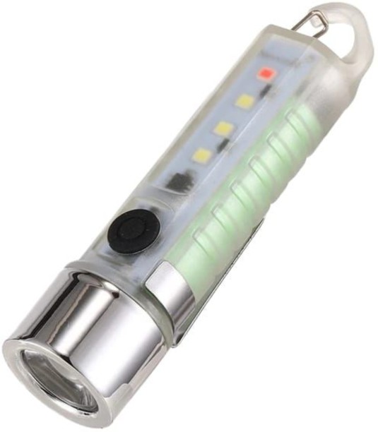 HiGeneralStore Mini Portable Rechargeable Handheld LED Flashlight Post Light Outdoor Lamp