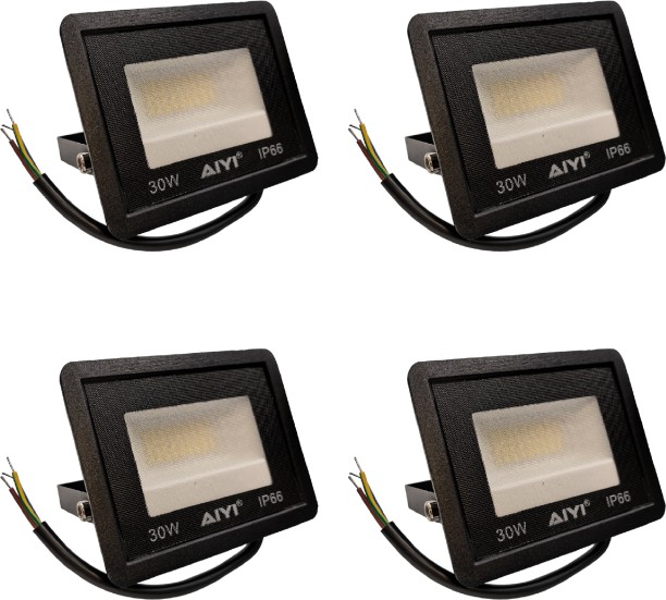 AIYI 4-Pack 30W Mini LED Flood Light AY399-007 Flood Light Outdoor Lamp